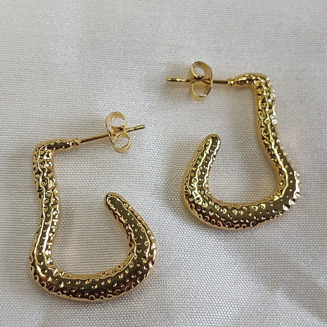 Jay Anti-Tarnish Huggies Earrings (ER159)