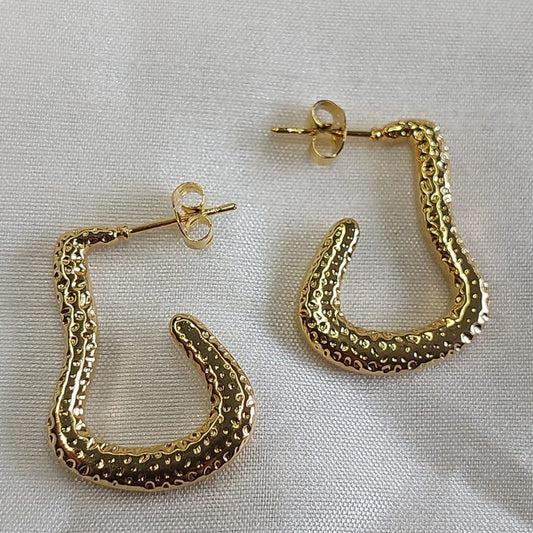 Jay Anti-Tarnish Huggies Earrings
