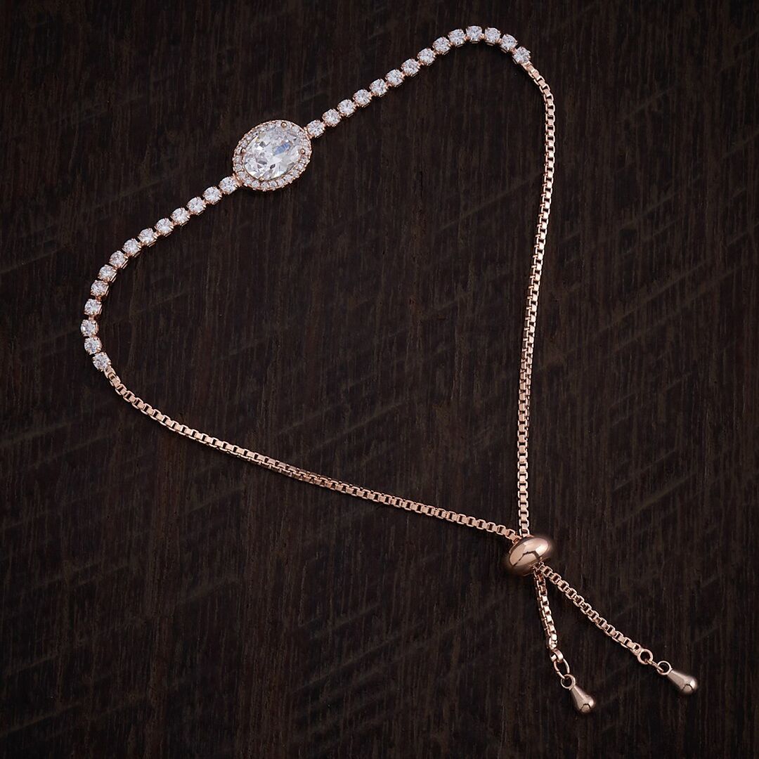 Mihi Round Tennis Bracelet