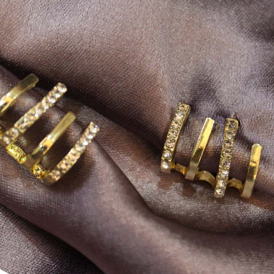 Izla Statement Stud Earrings (ER117)