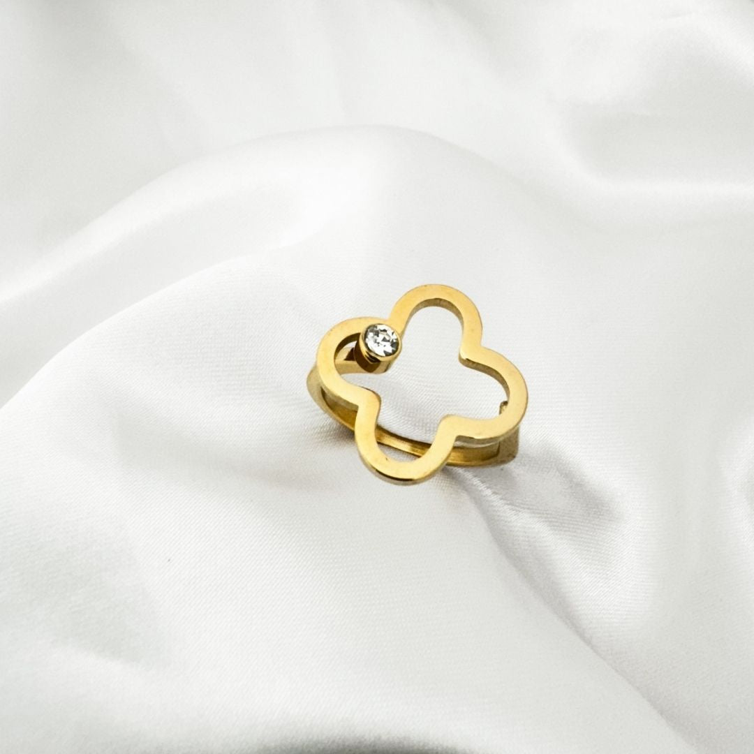 Bare Clover Ring