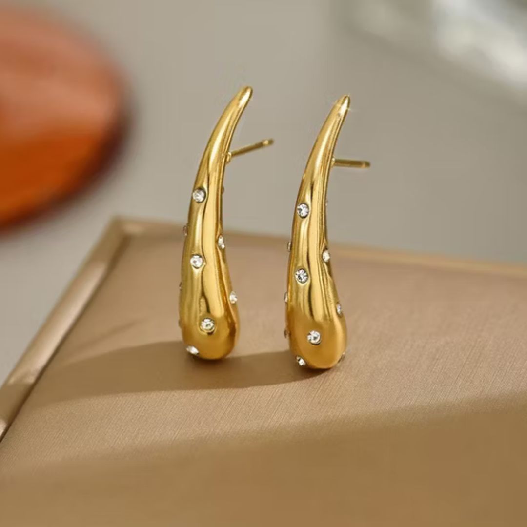 Long Waterdrop Earrings