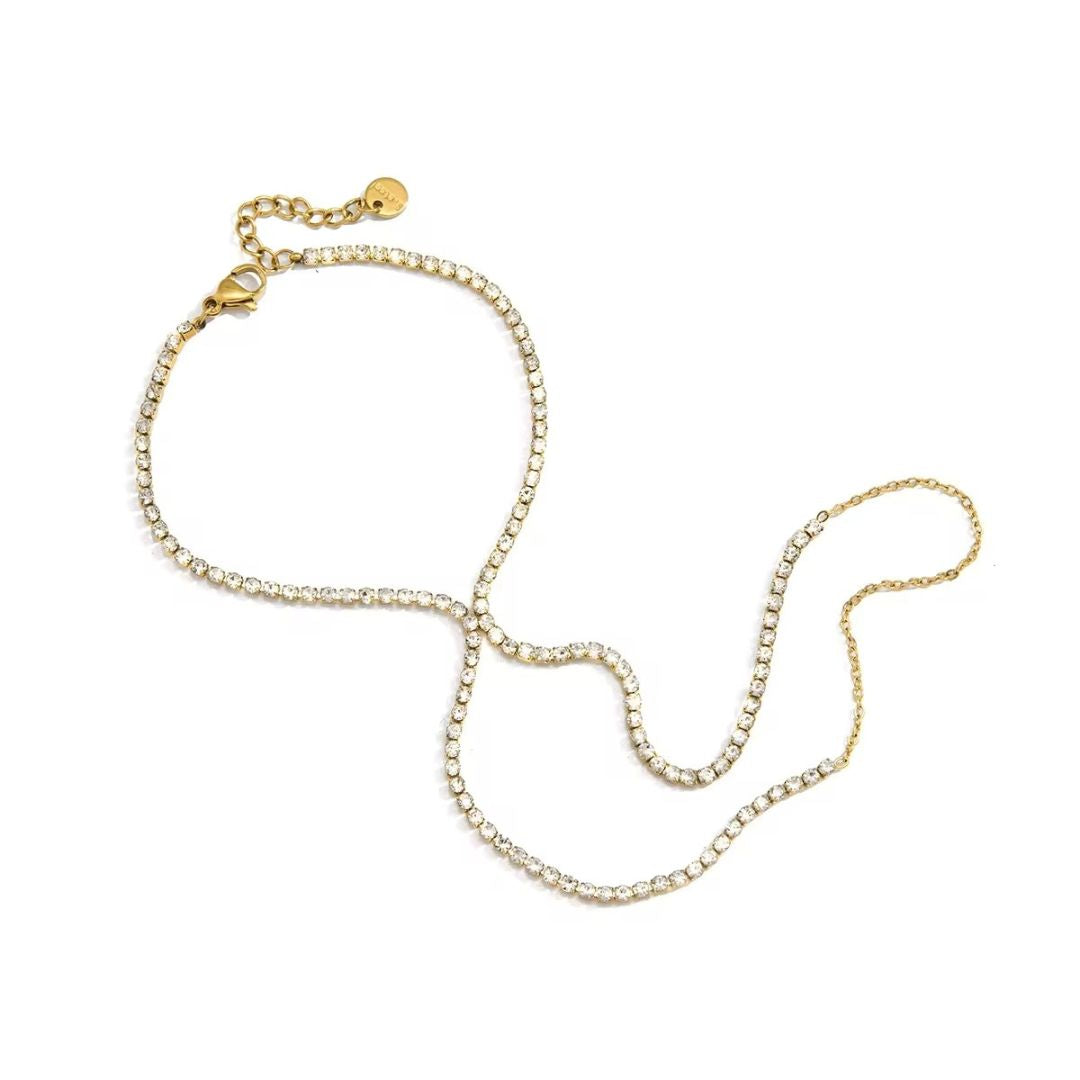Sara Tennis Hand Chain