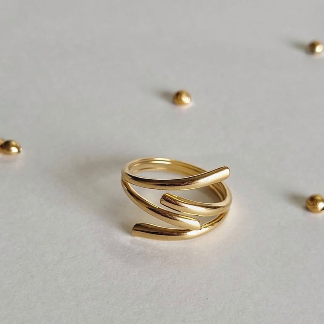 Dune Lines Ring