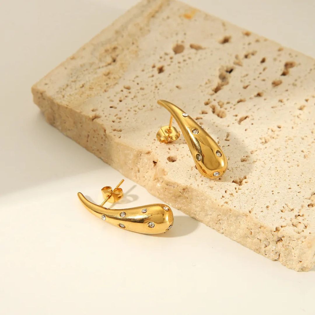 Long Waterdrop Earrings