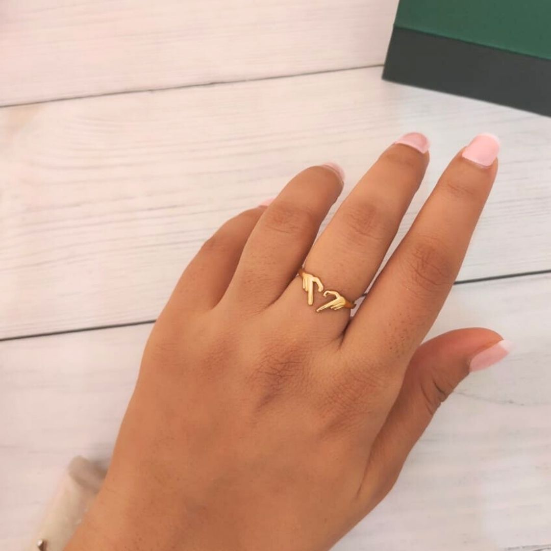 K-Pop Heart Ring