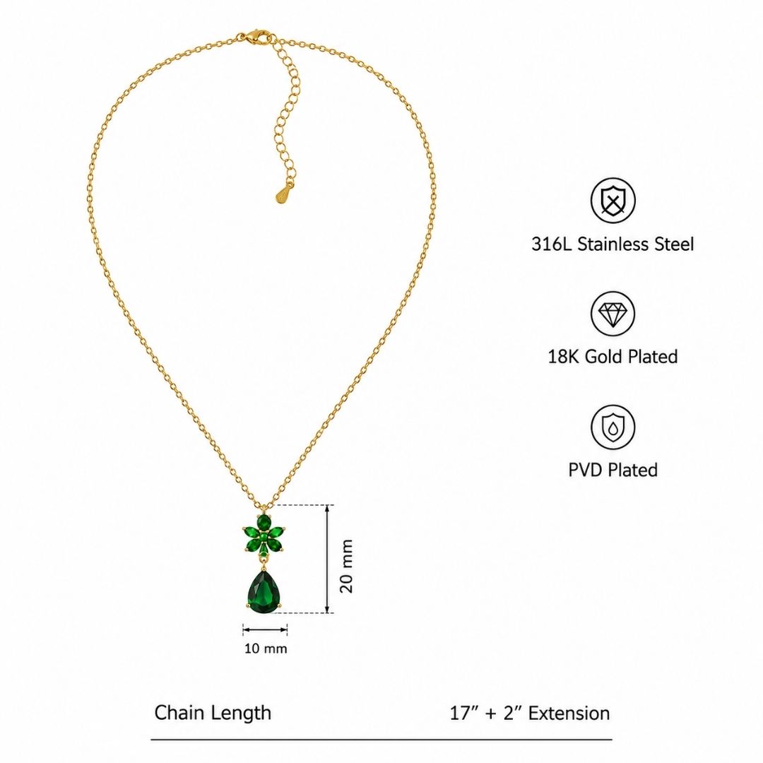 Panna Blossom Necklace