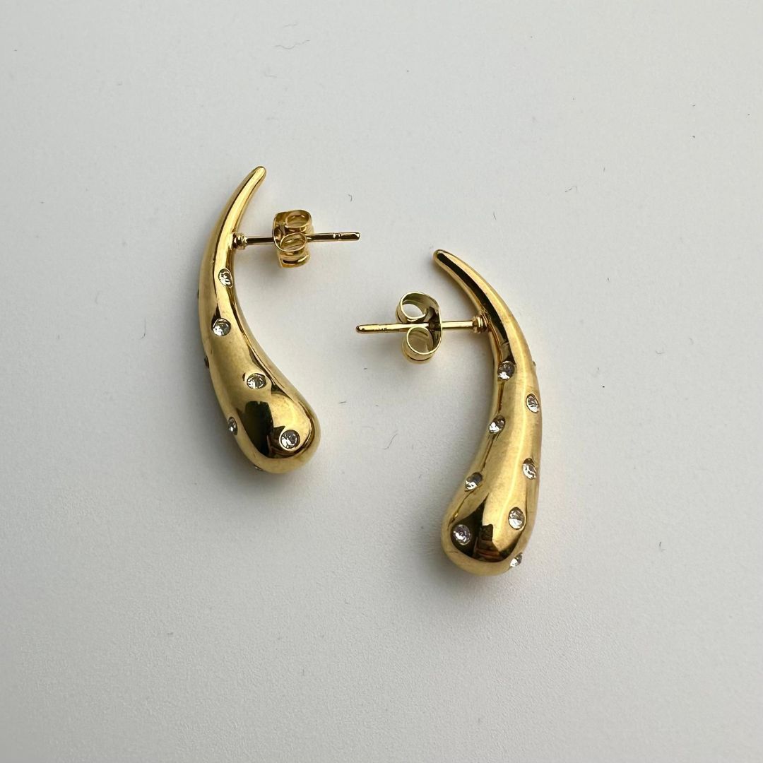 Long Waterdrop Earrings