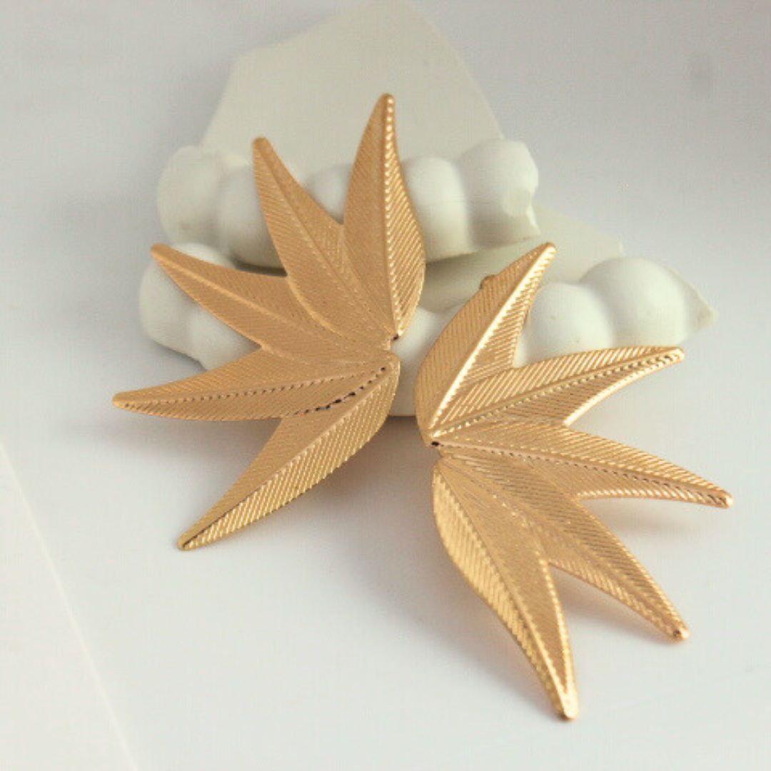 Fallen Leaves Statement Earrings (ER158)