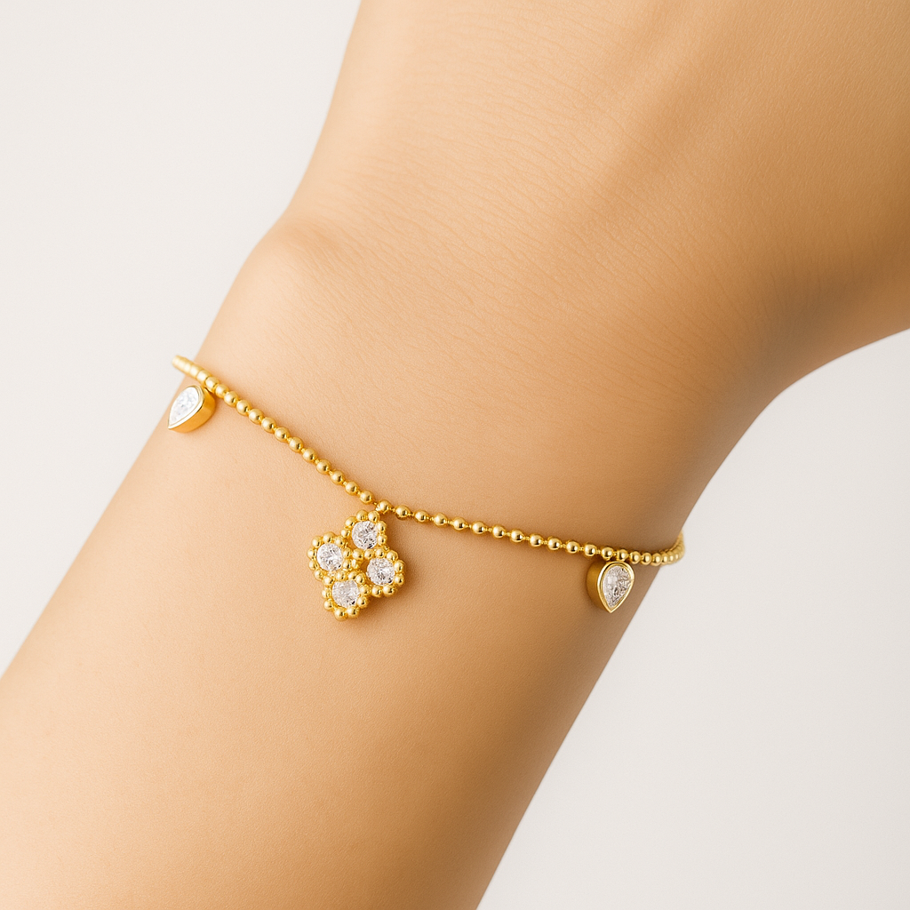 Dewdrop Bloom Bracelet