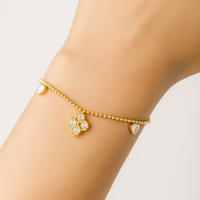 Dewdrop Bloom Bracelet