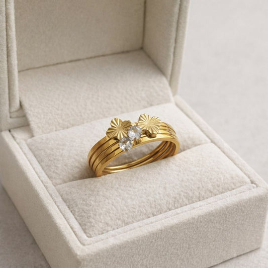 Flora Stack Ring