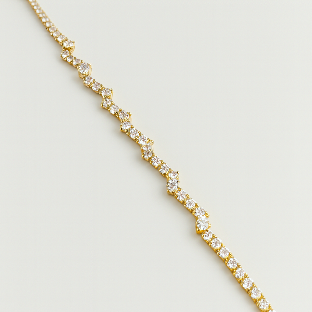 Clovia Tennis Bracelet
