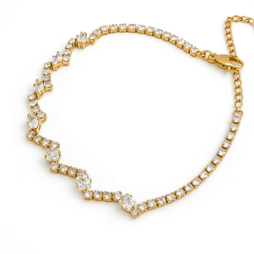 Clovia Tennis Bracelet