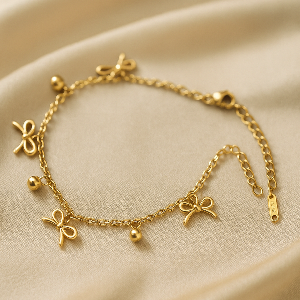 Dainty Bow Bracelet