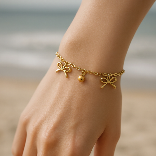 Dainty Bow Bracelet