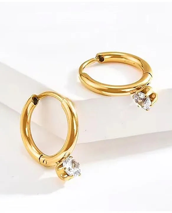 Hexaglow Hoops Earrings