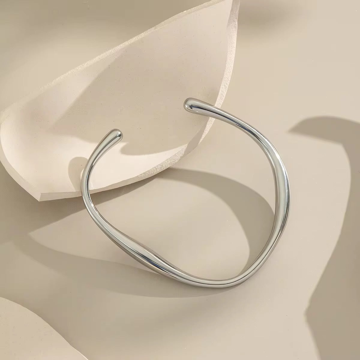 Wave Silver Bracelet