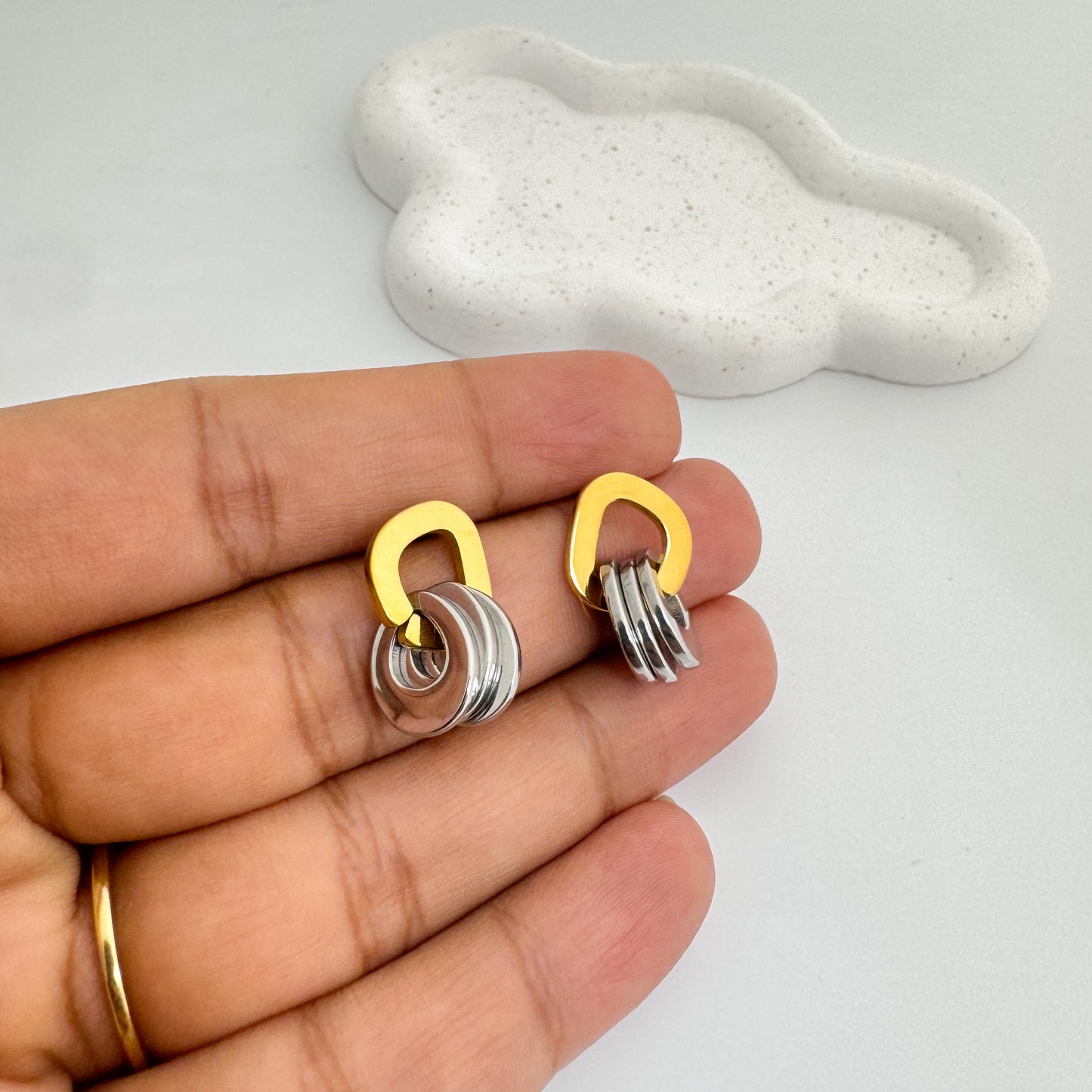Dual Drama Earrings