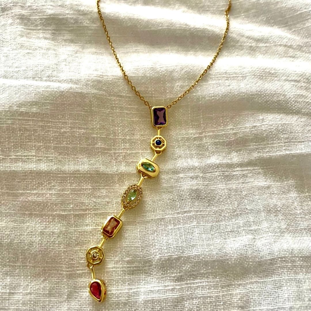 Cosmic Cascade Necklace