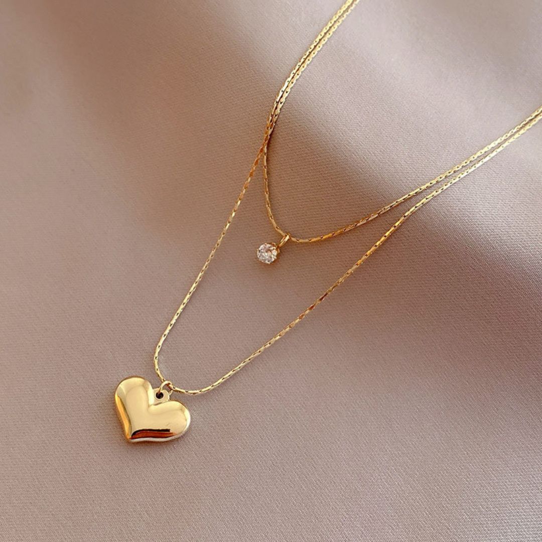 Heart Duo Necklace