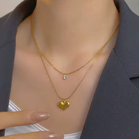 Heart Duo Necklace