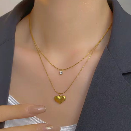 Heart Duo Necklace