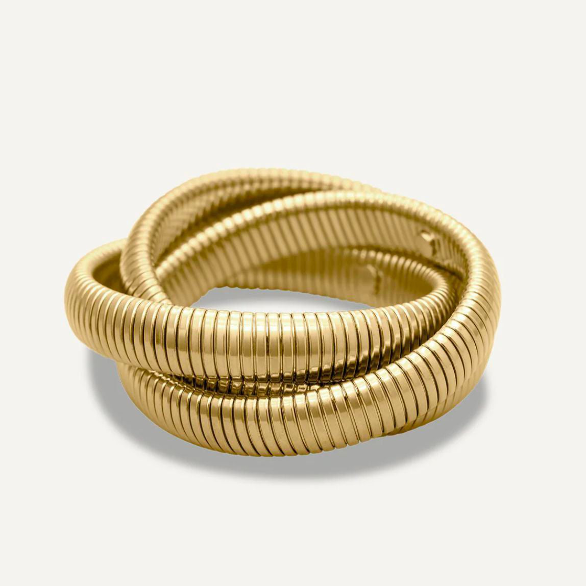 Triple Layer Golden Bracelet