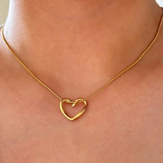 Open Heart Necklace