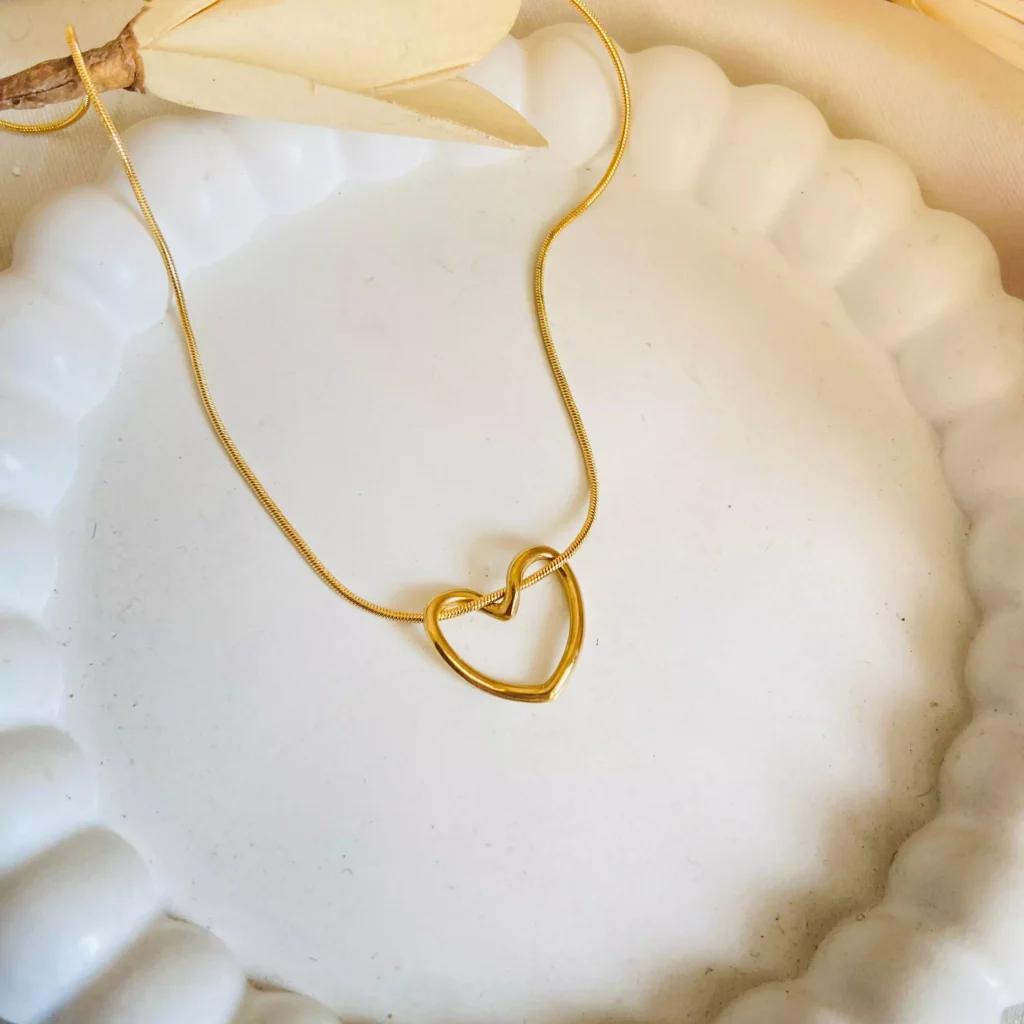 Open Heart Necklace