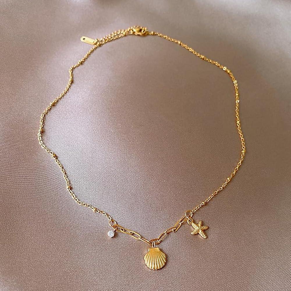 Seashell Charm Necklace