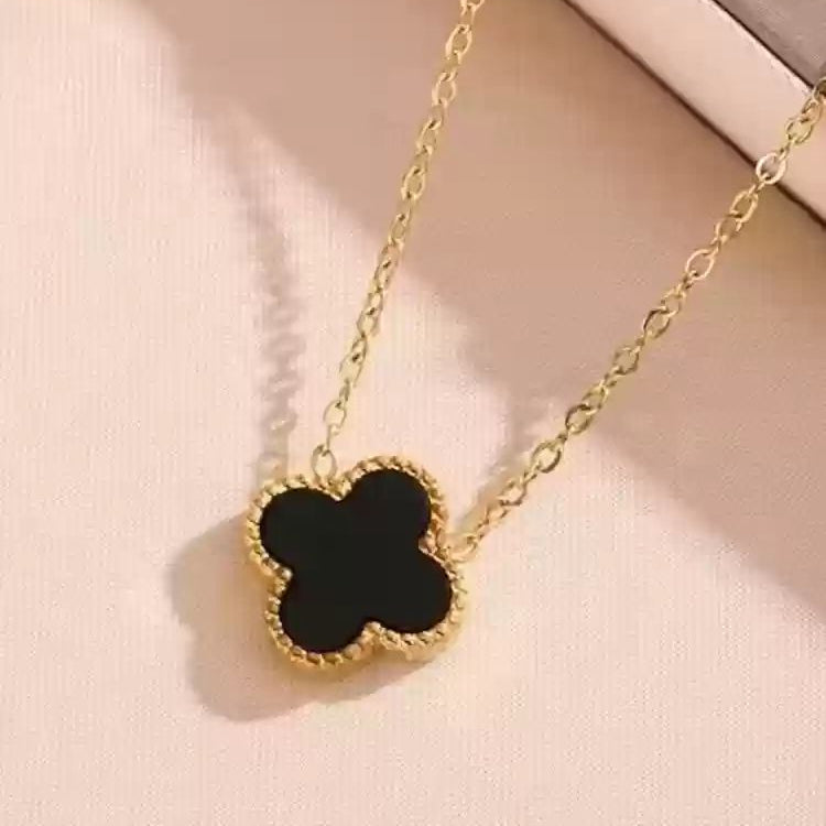 Black Clover Necklace