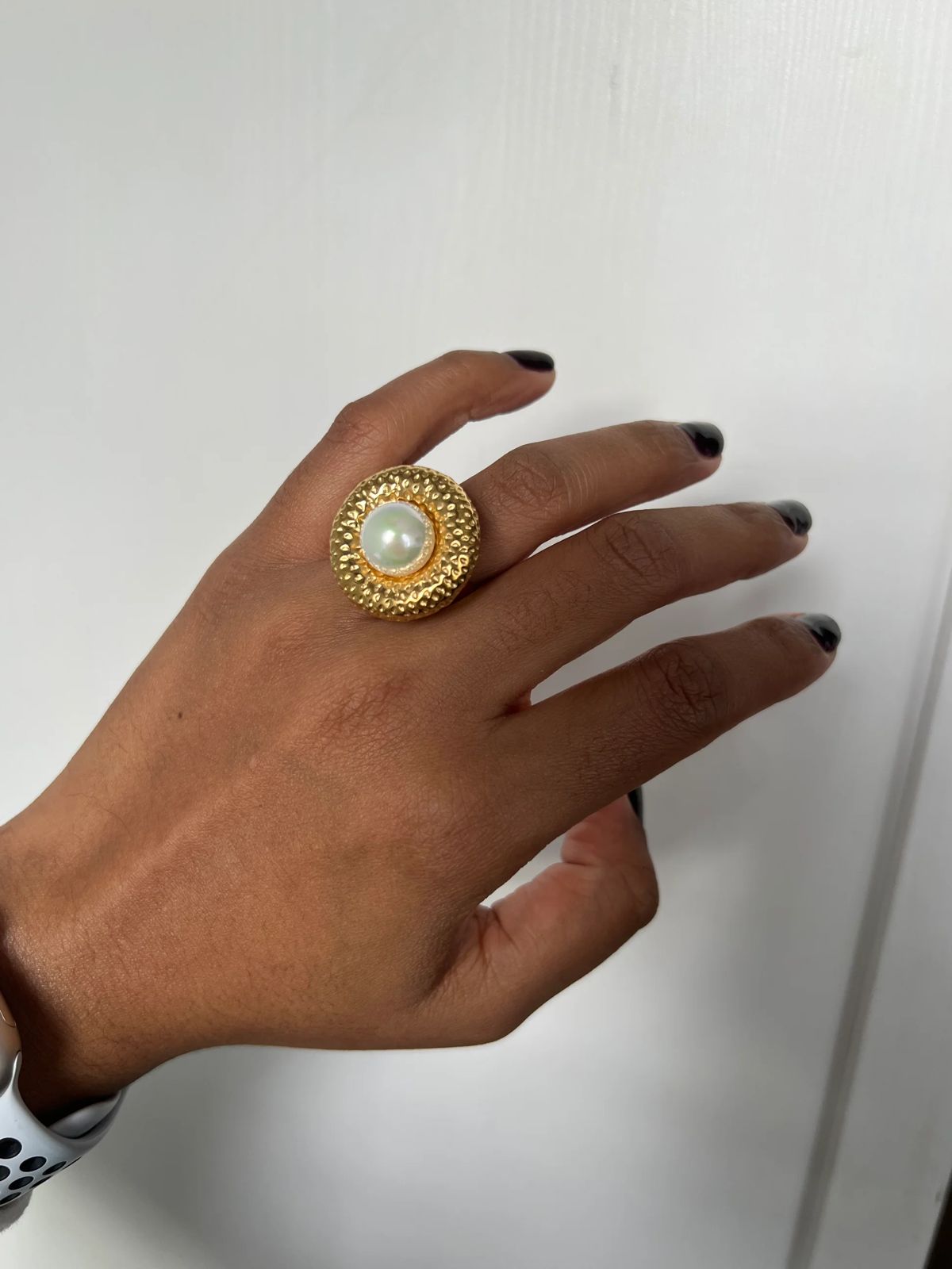Pearl Anti-tarnish Ring (RG263)