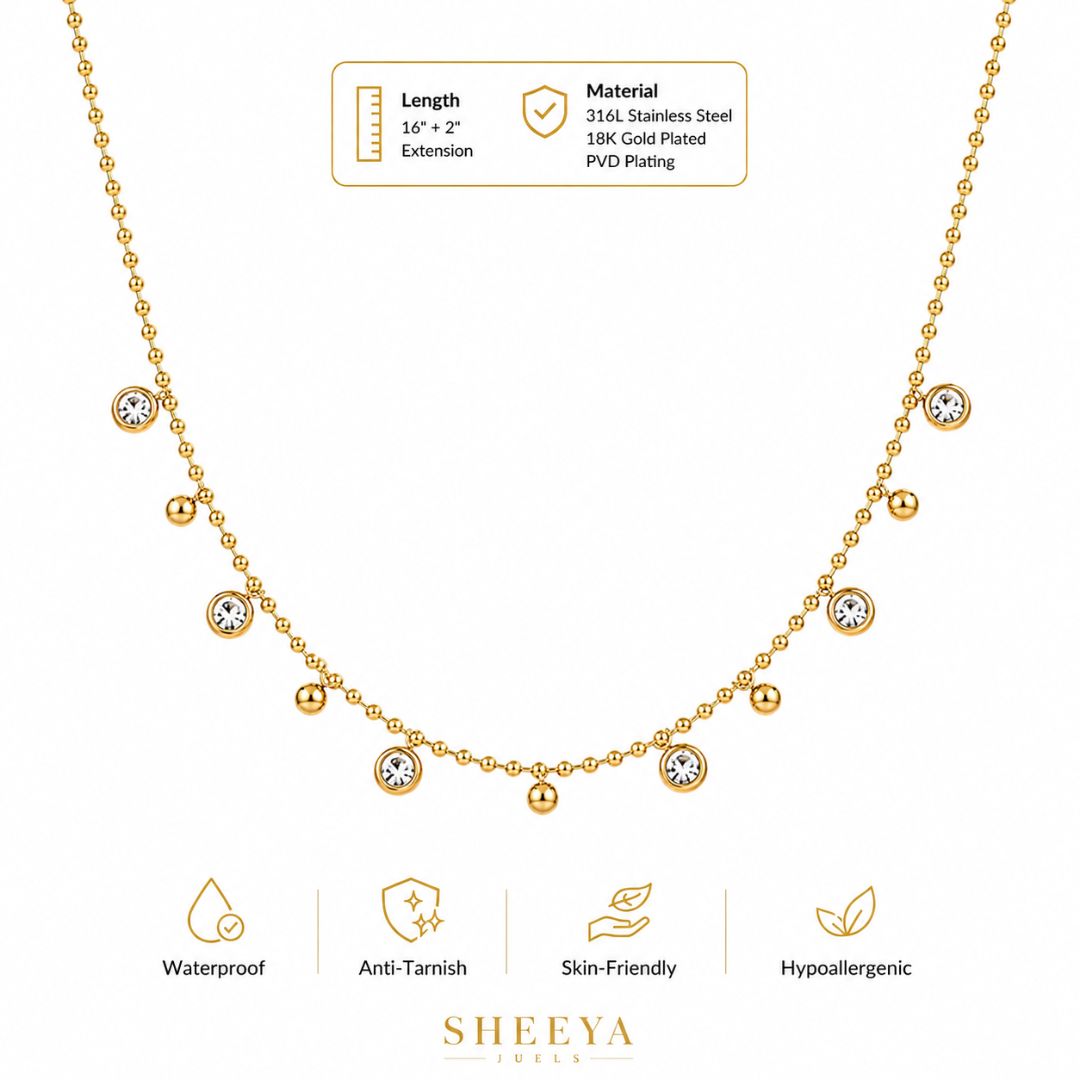 Starlight Drape Necklace
