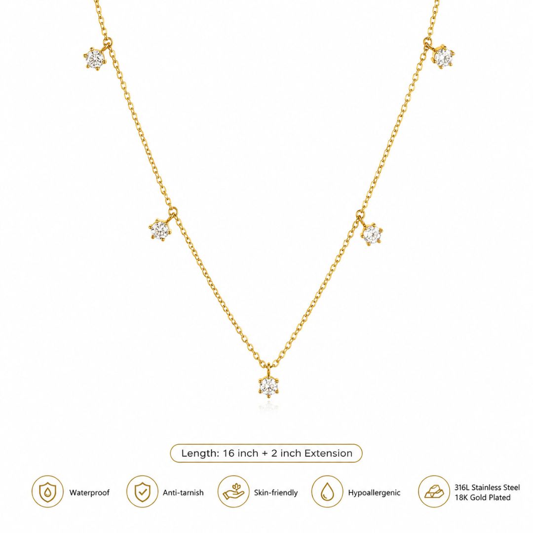 Aurora Dots Necklace