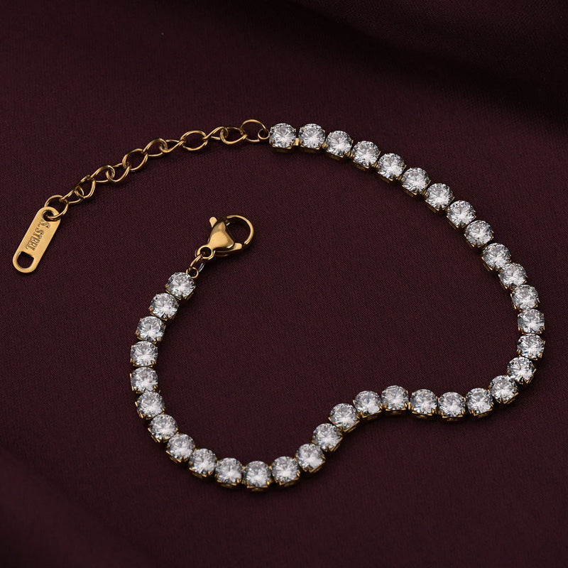 Liya Tennis Bracelet