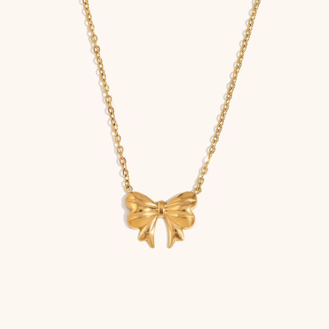 Sweet Bow Necklace