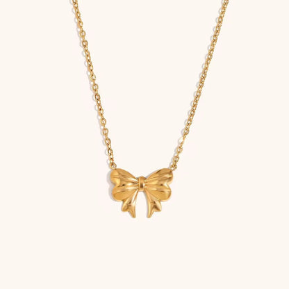 Sweet Bow Necklace
