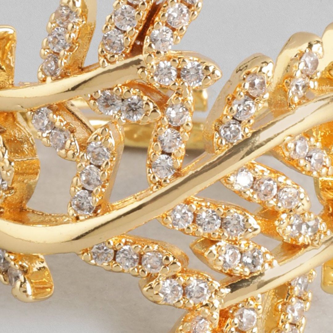Celeste Leaf Ring