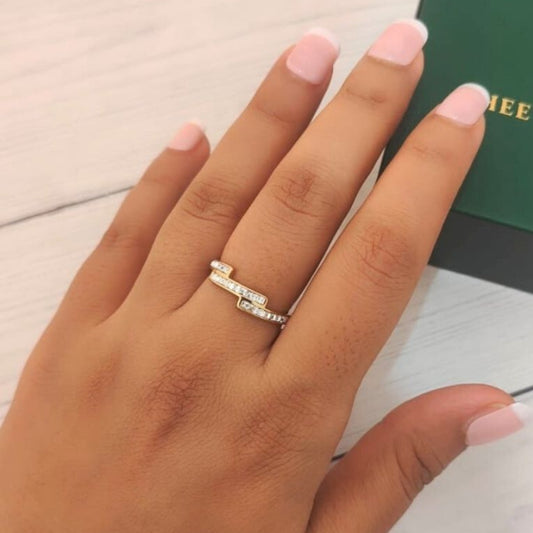 Golden Steps Ring