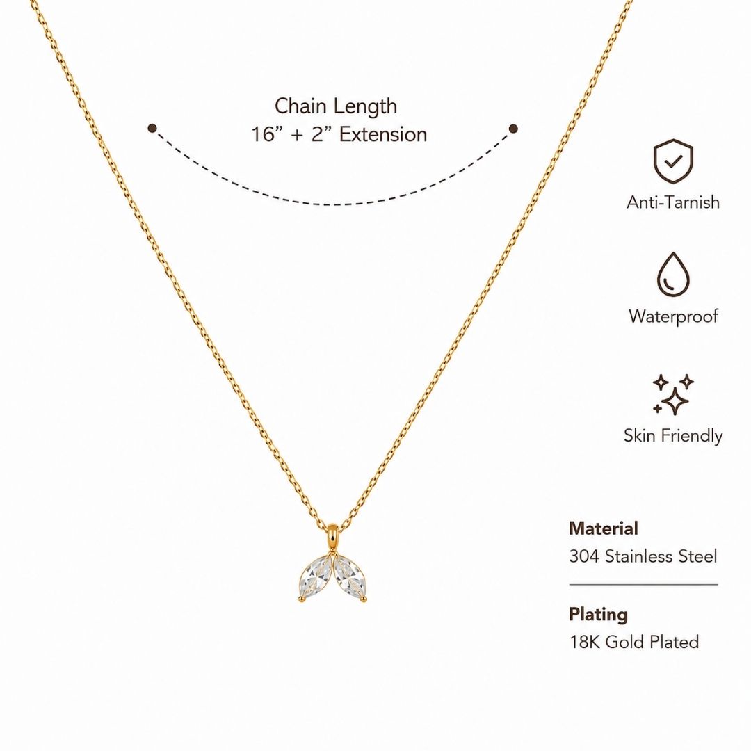 Petal Duo Necklace