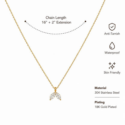 Petal Duo Necklace