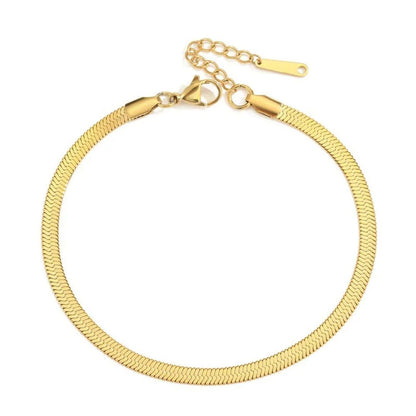 Golden Snake Chain Anklet