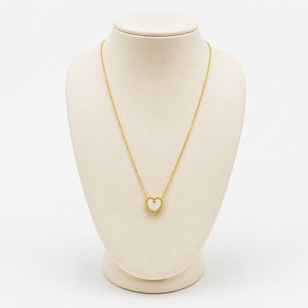 Chandni Reversible Heart Necklace