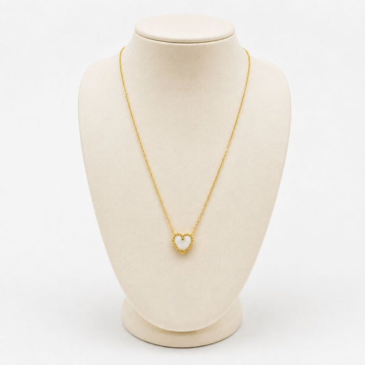 Chandni Reversible Heart Necklace