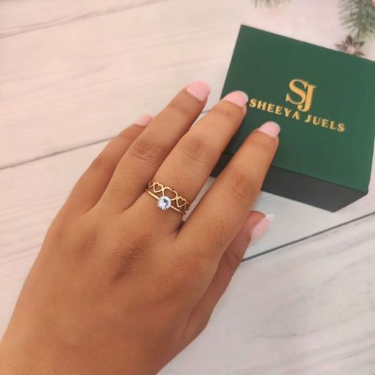 Heart Full of Love Ring