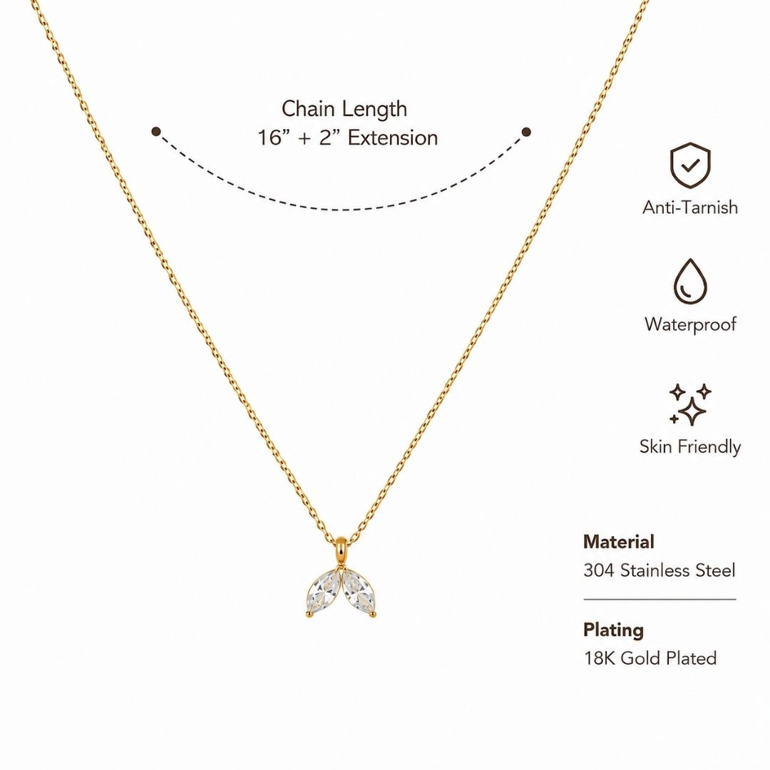 Petal Duo Necklace