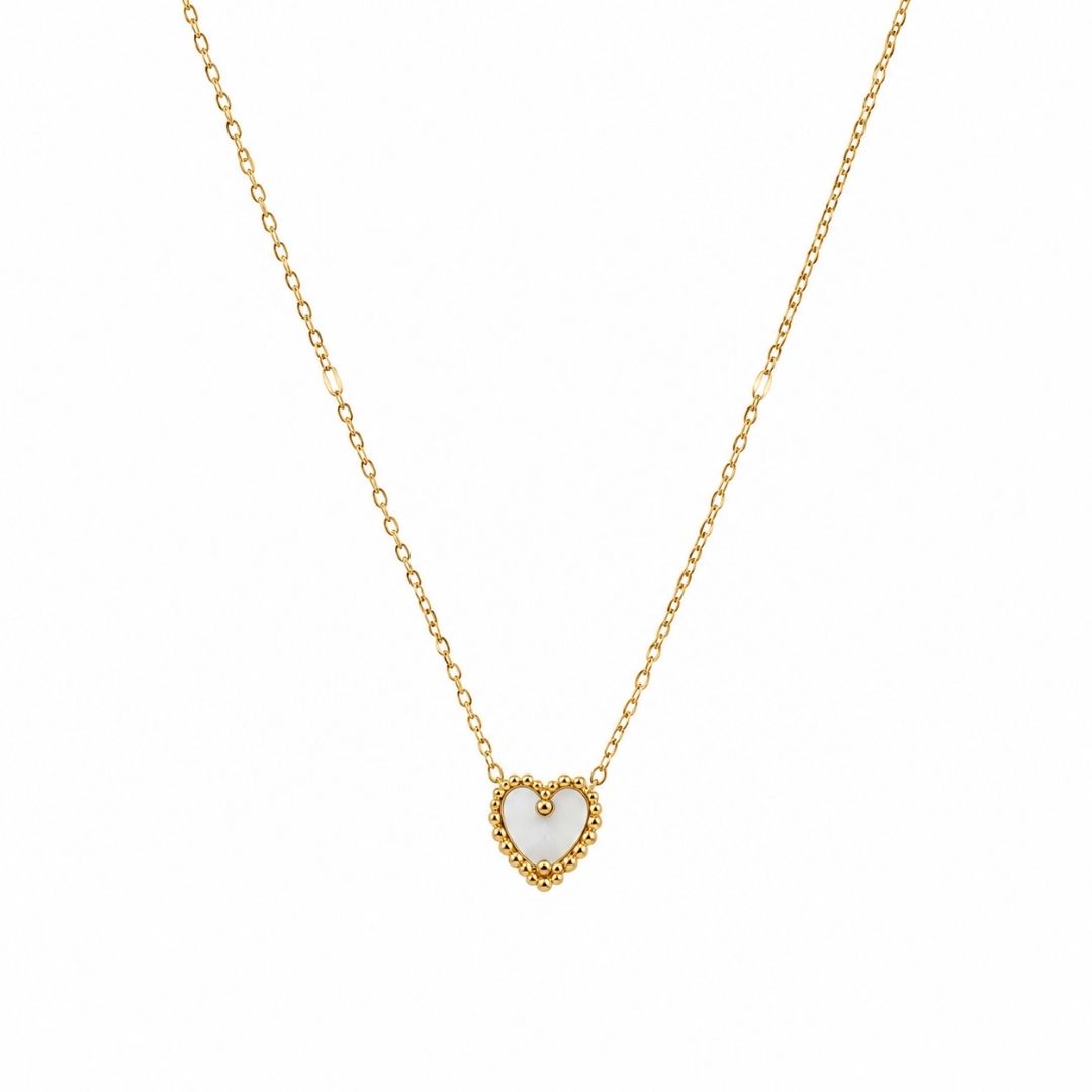 Chandni Reversible Heart Necklace
