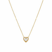 Chandni Reversible Heart Necklace