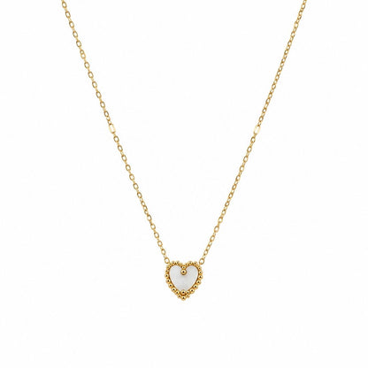 Chandni Reversible Heart Necklace